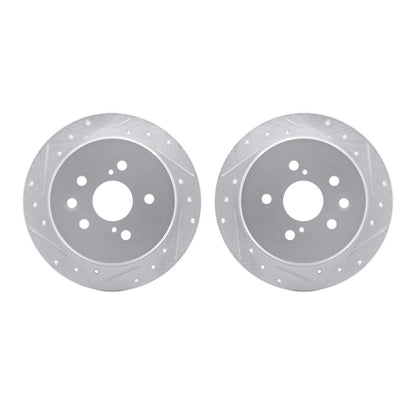 Dynamic Friction Company Disc Brake Rotor Set 7002-75028