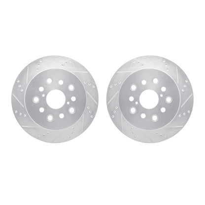 Dynamic Friction Company Disc Brake Rotor Set 7002-75031