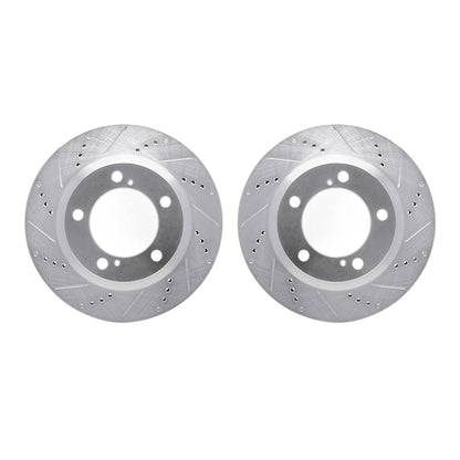 Dynamic Friction Company Disc Brake Rotor Set 7002-76017