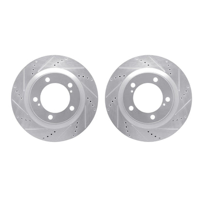 Dynamic Friction Company Disc Brake Rotor Set 7002-76018