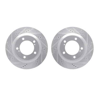 Dynamic Friction Company Disc Brake Rotor Set 7002-76018