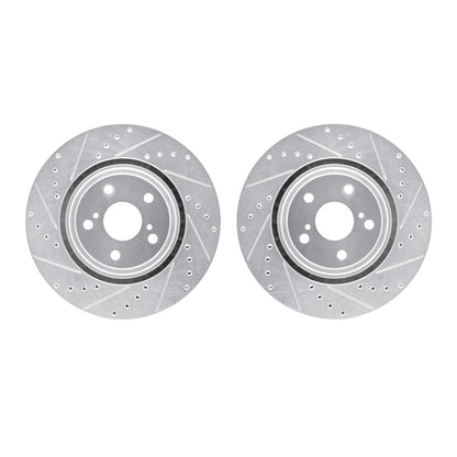 Dynamic Friction Company Disc Brake Rotor Set 7002-76019