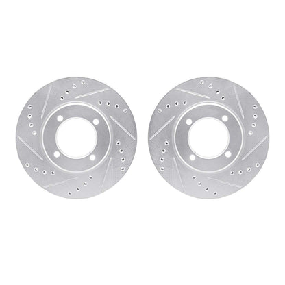 Dynamic Friction Company Disc Brake Rotor Set 7002-76058