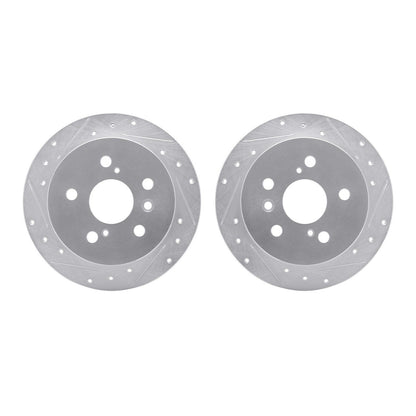 Dynamic Friction Company Disc Brake Rotor Set 7002-76108