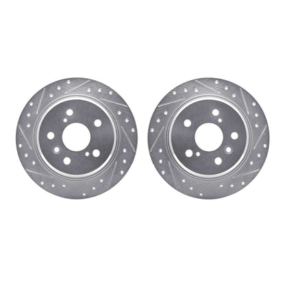 Dynamic Friction Company Disc Brake Rotor Set 7002-76123
