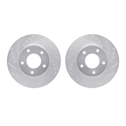 Dynamic Friction Company Disc Brake Rotor Set 7002-80021