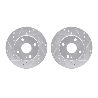 Dynamic Friction Company Disc Brake Rotor Set 7002-80033
