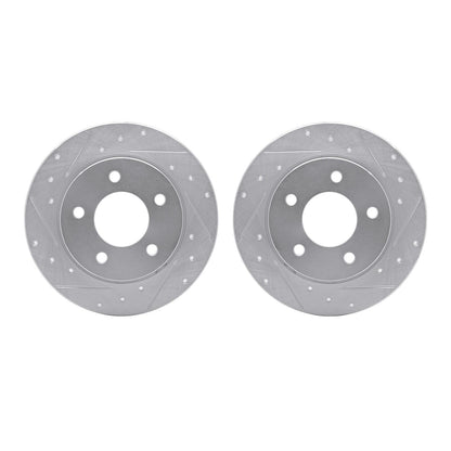 Dynamic Friction Company Disc Brake Rotor Set 7002-80055