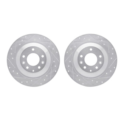 Dynamic Friction Company Disc Brake Rotor Set 7002-80061