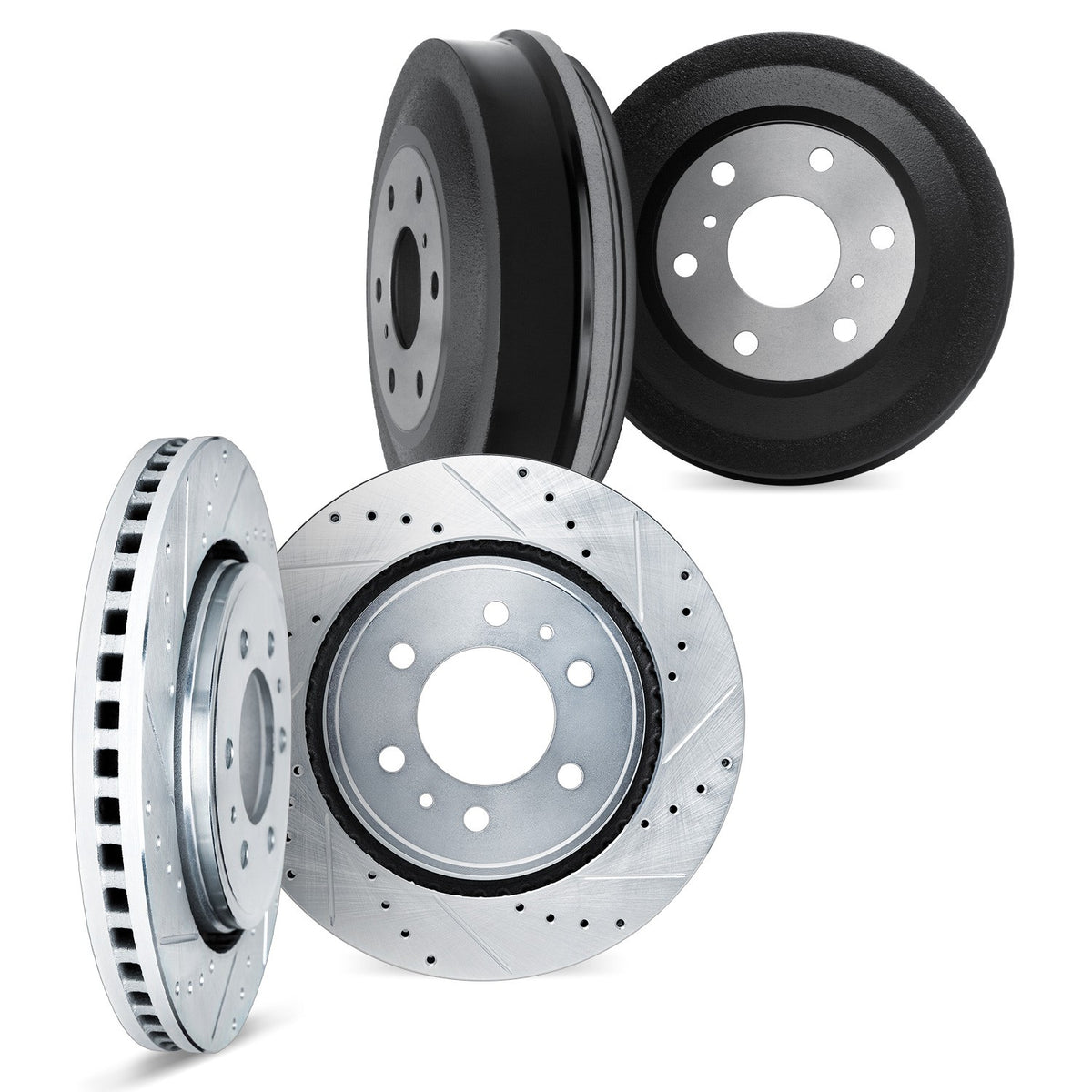Dynamic Friction Company Disc Brake Rotor Set 7004-42002