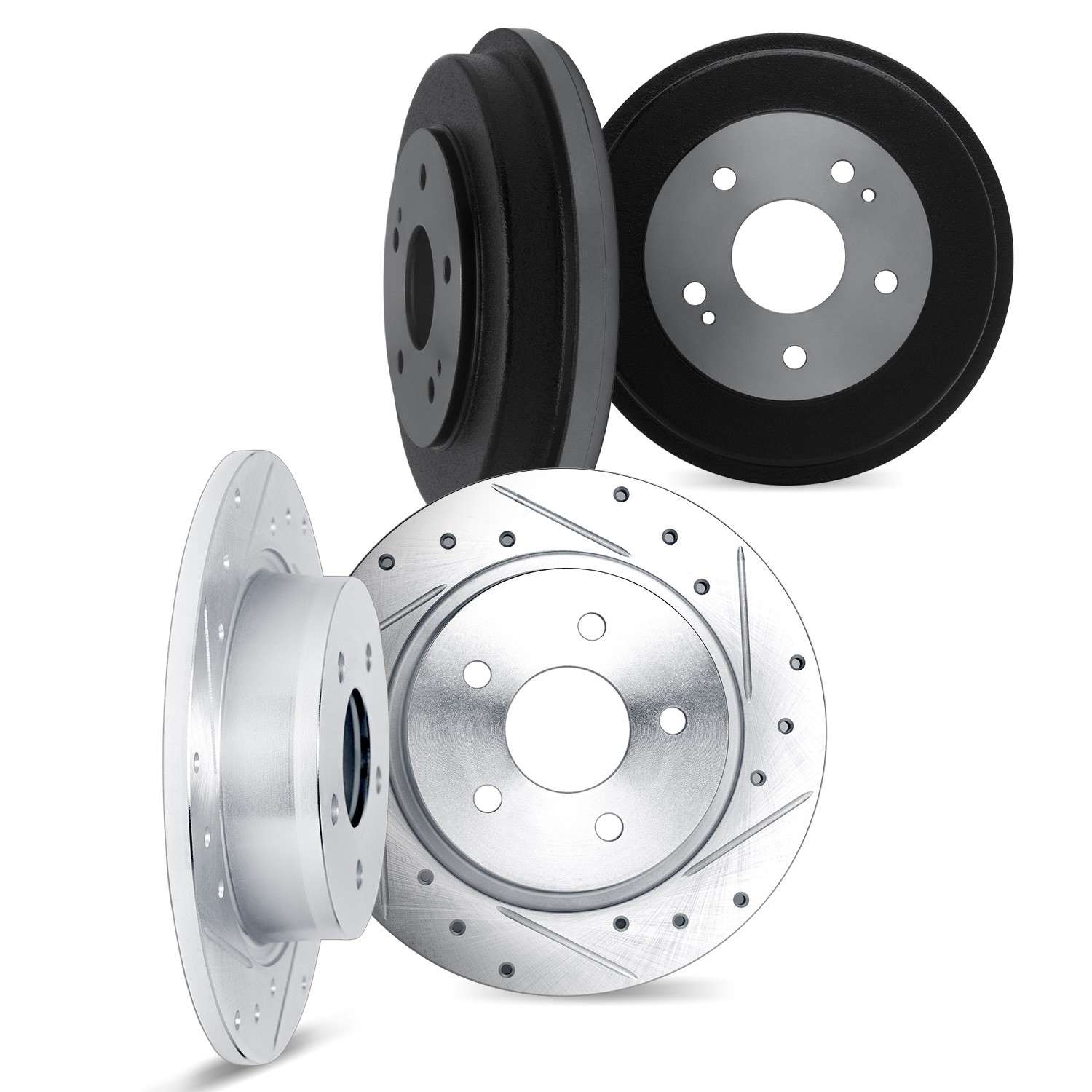 Dynamic Friction Company Disc Brake Rotor Set 7004-47086