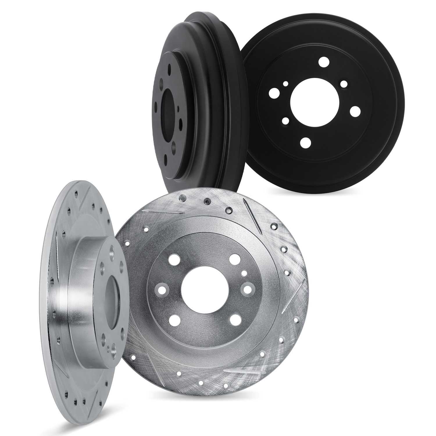 Dynamic Friction Company Disc Brake Rotor Set 7004-64002