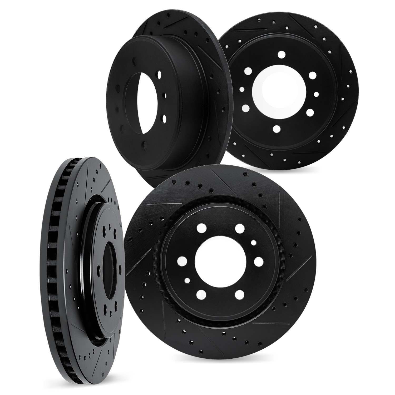 Dynamic Friction Company Disc Brake Rotor Set 7004-67018