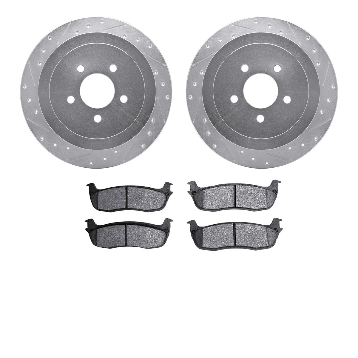 Dynamic Friction Company Disc Brake Kit 7202-55004
