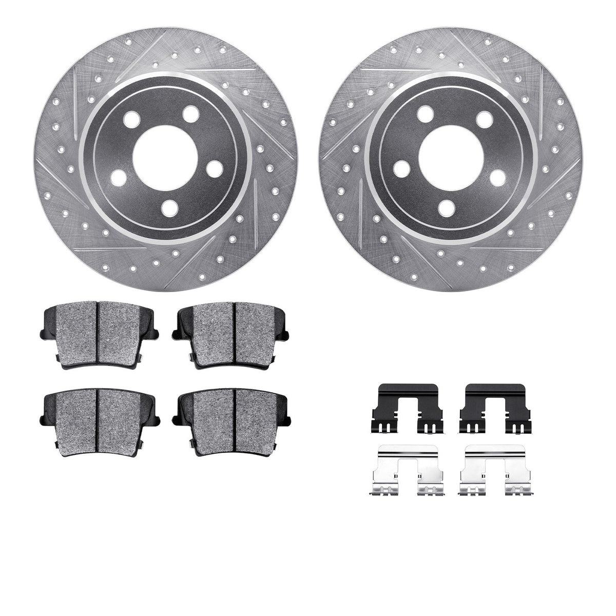 Dynamic Friction Company Disc Brake Kit 7212-39028