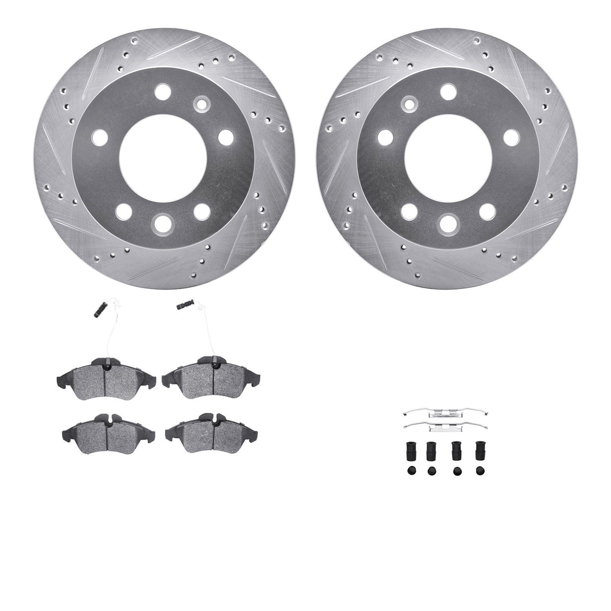 Dynamic Friction Company Disc Brake Kit 7212-40001