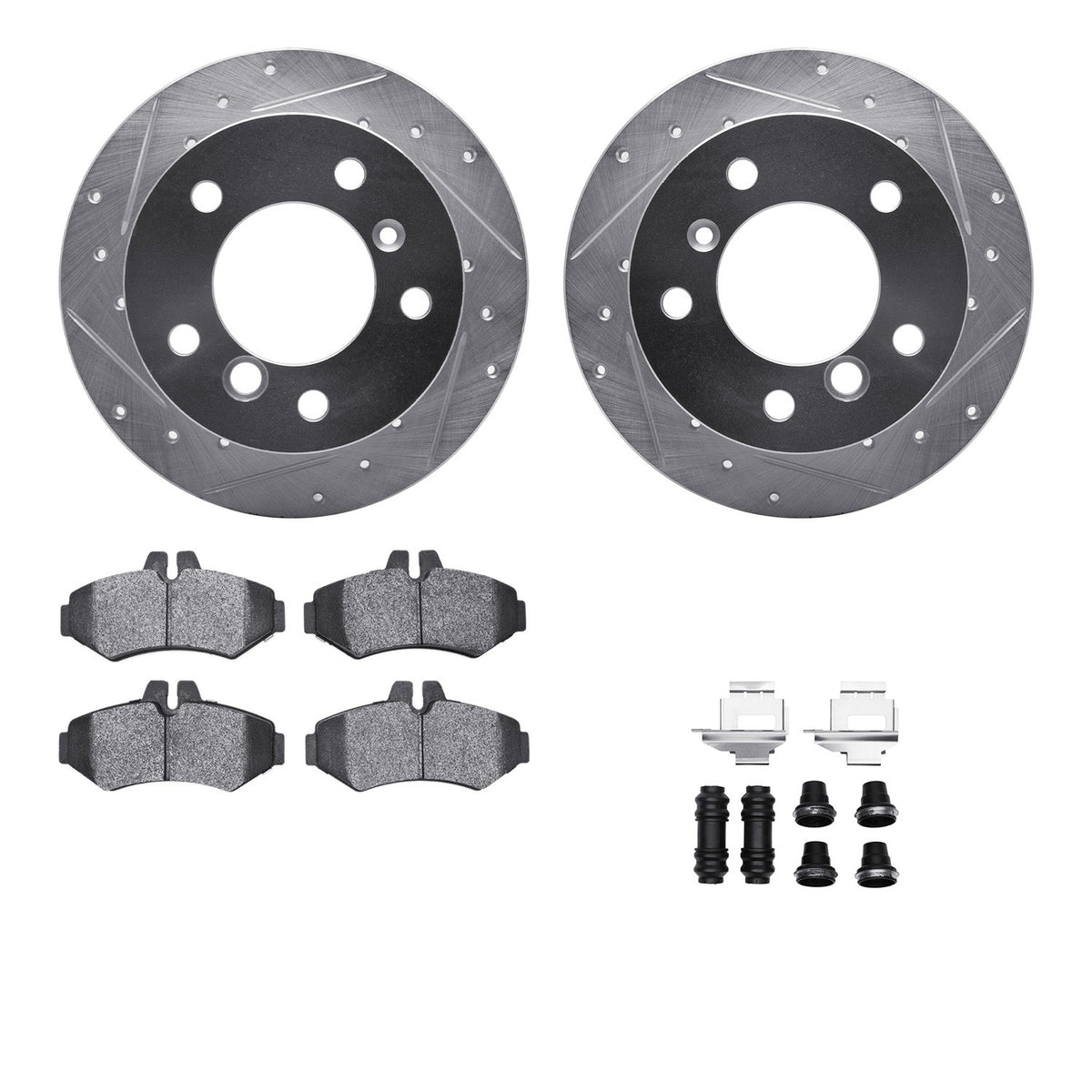 Dynamic Friction Company Disc Brake Kit 7212-40084