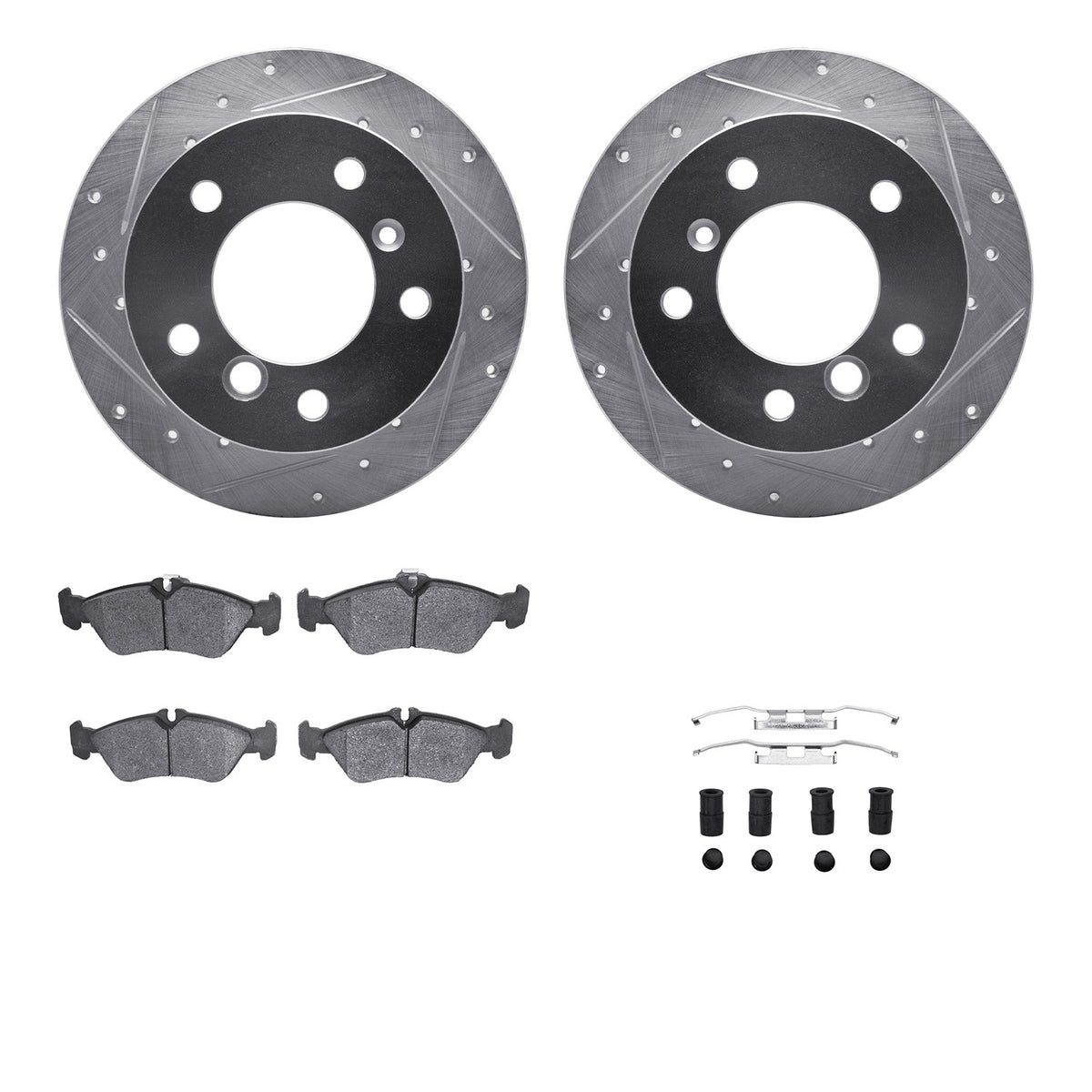 Dynamic Friction Company Disc Brake Kit 7212-40089