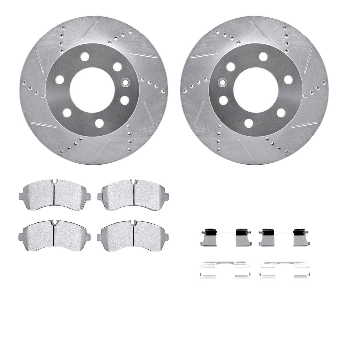 Dynamic Friction Company Disc Brake Kit 7212-40105