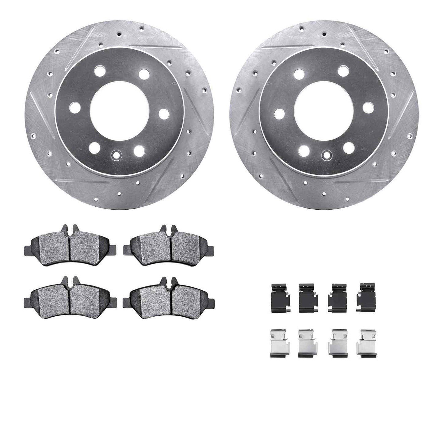 Dynamic Friction Company Disc Brake Kit 7212-40108