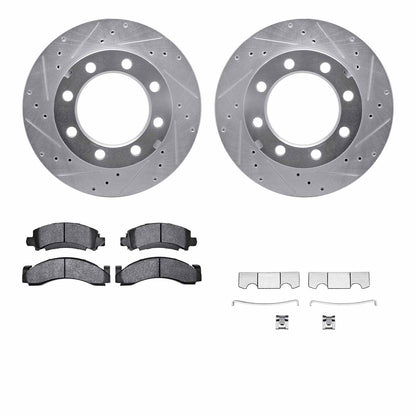 Dynamic Friction Company Disc Brake Kit 7212-40115