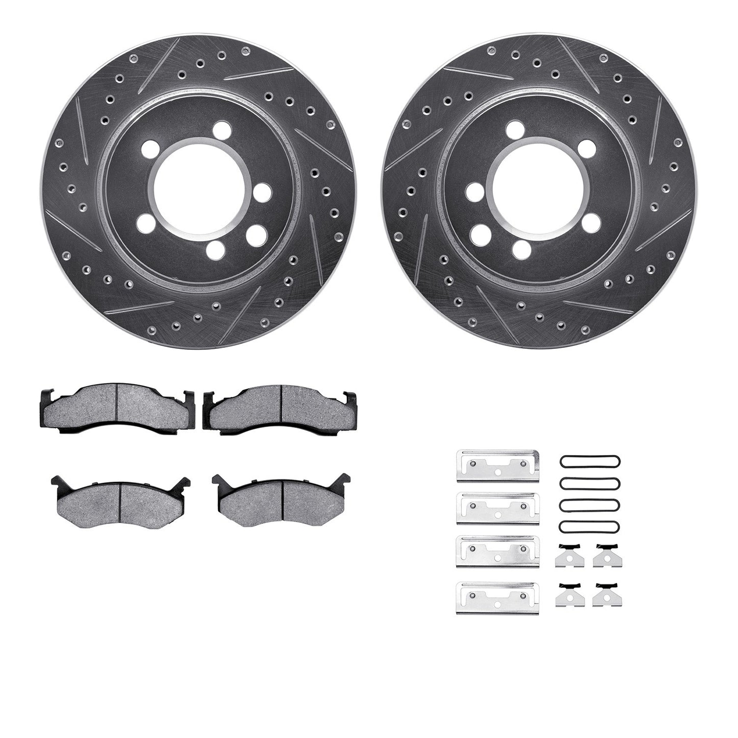 Dynamic Friction Company Disc Brake Kit 7212-40117