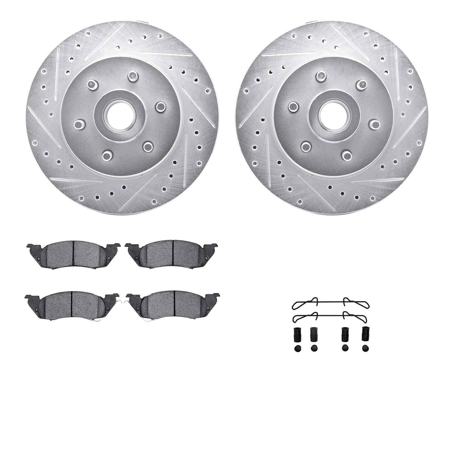 Dynamic Friction Company Disc Brake Kit 7212-40128