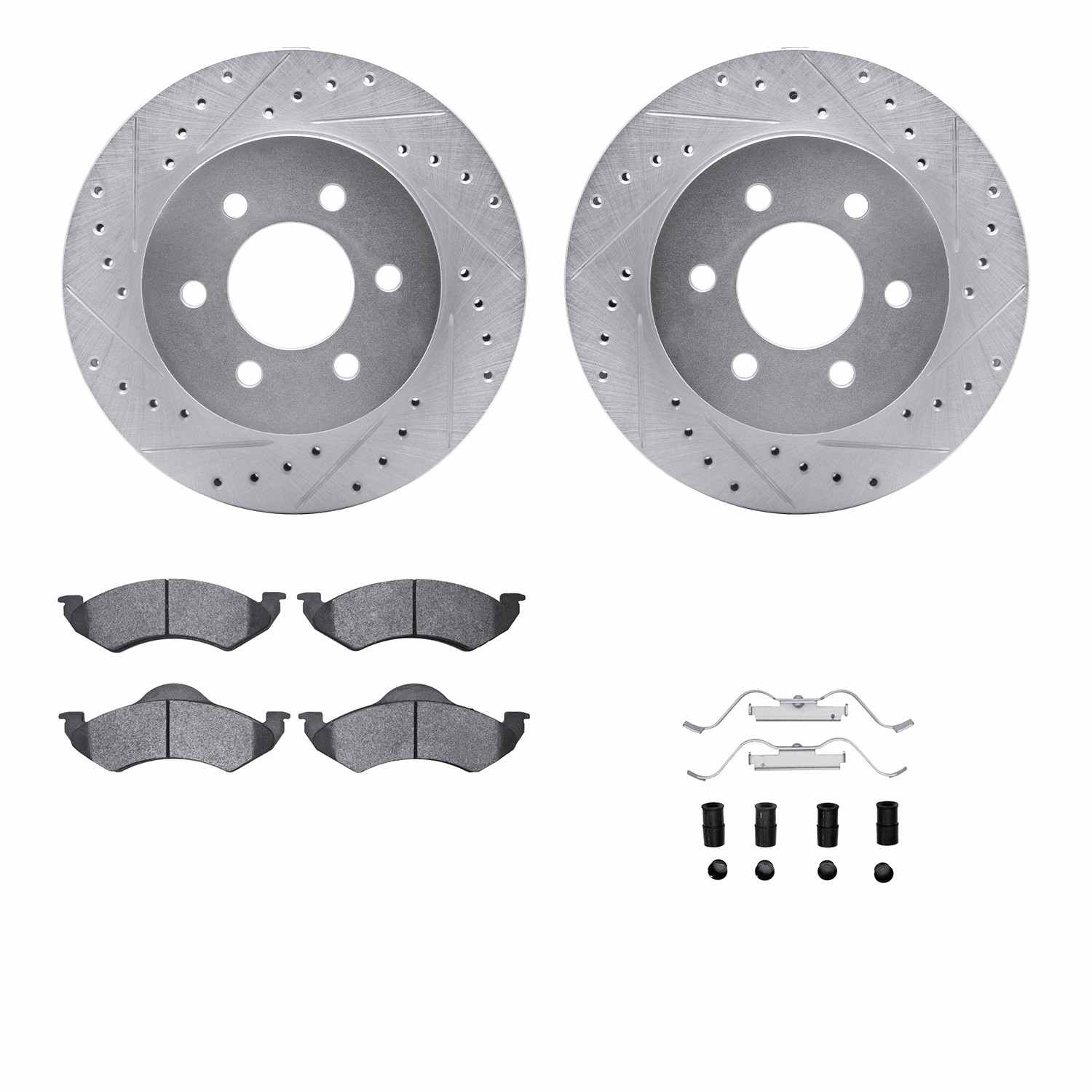 Dynamic Friction Company Disc Brake Kit 7212-40151