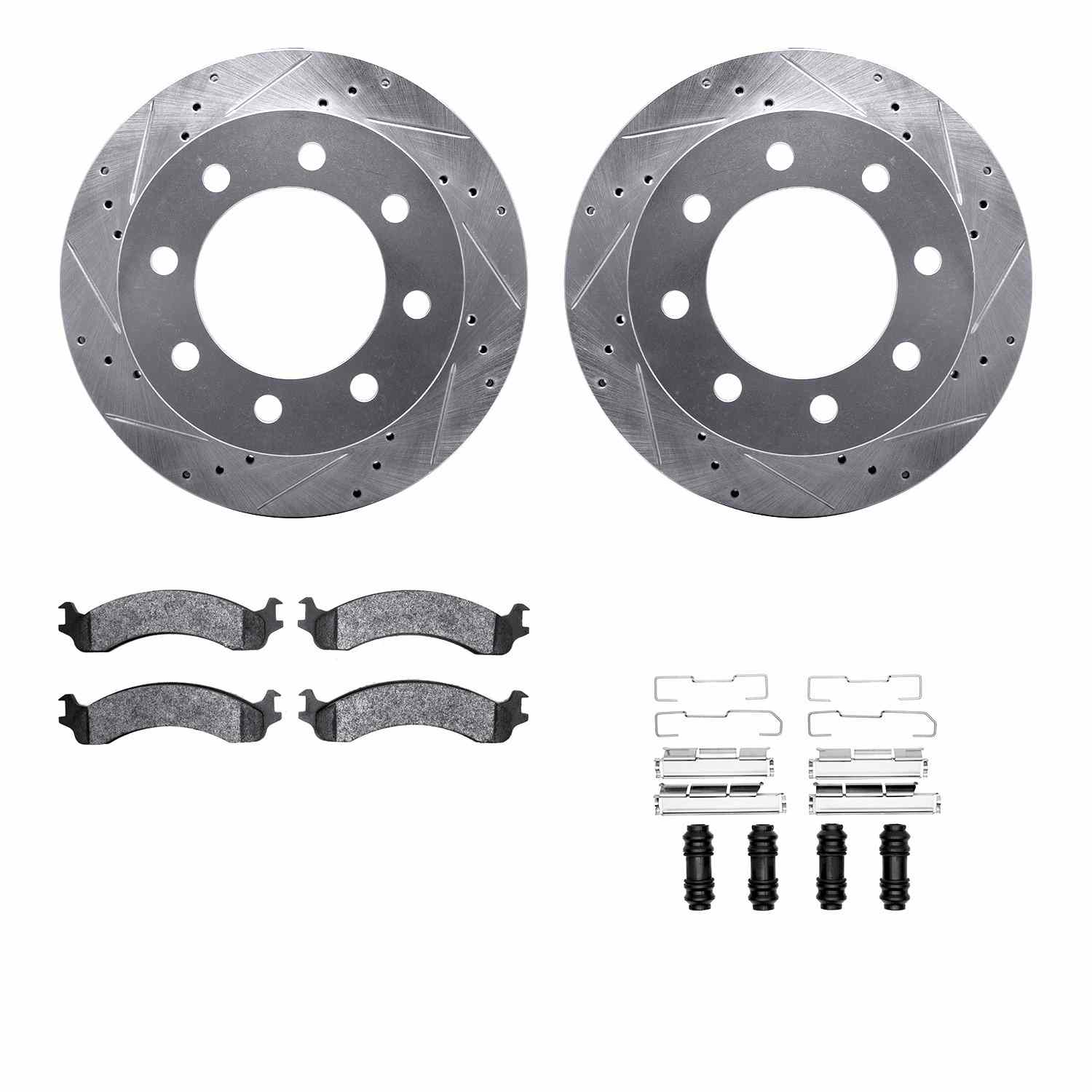 Dynamic Friction Company Disc Brake Kit 7212-40155