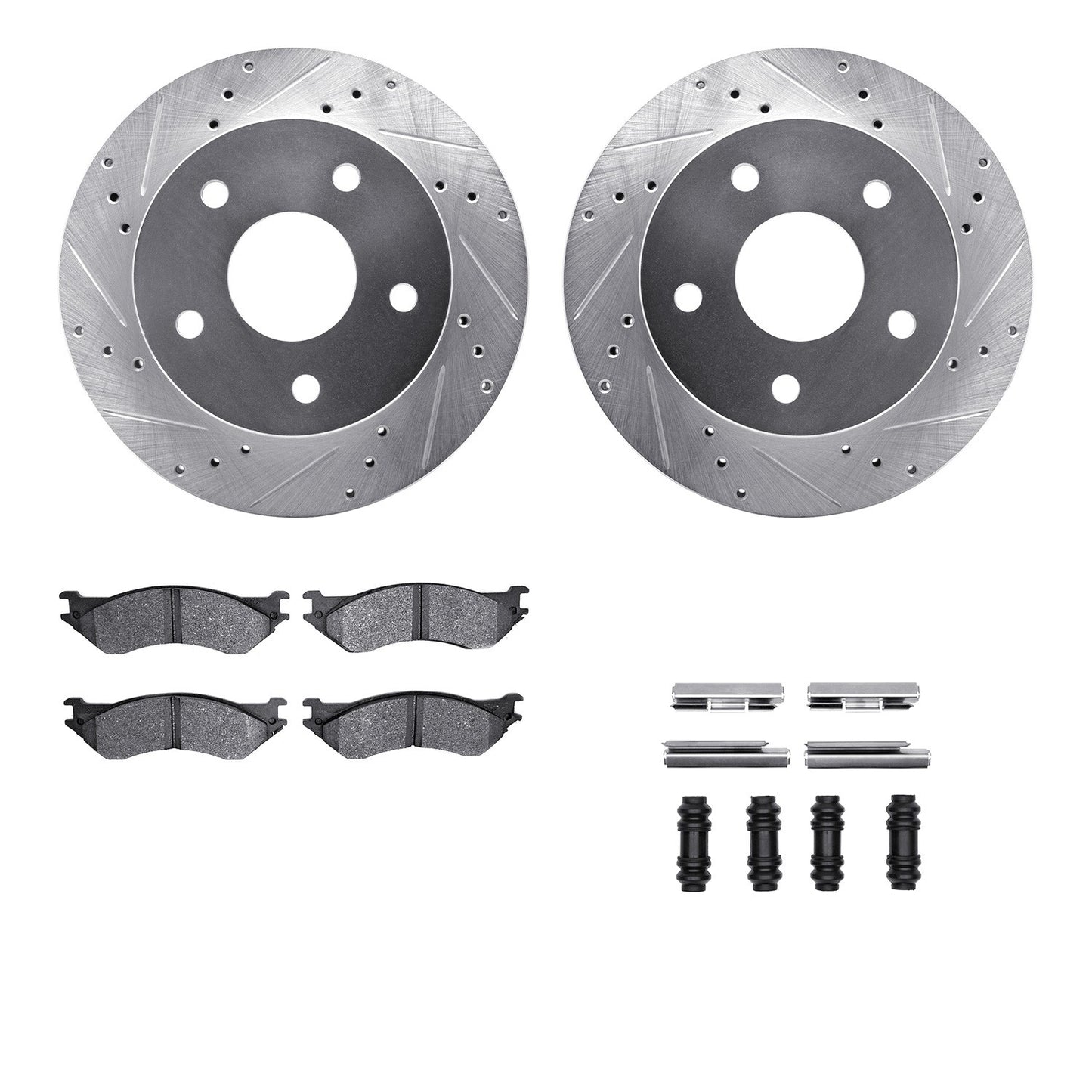 Dynamic Friction Company Disc Brake Kit 7212-40160