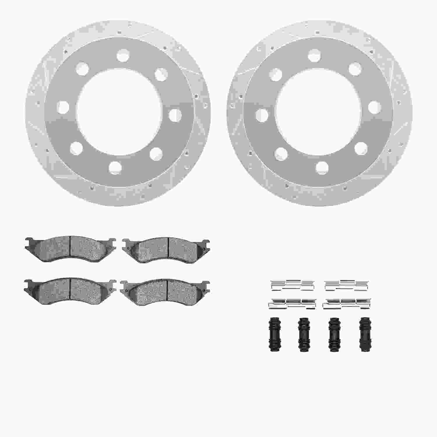 Dynamic Friction Company Disc Brake Kit 7212-40161