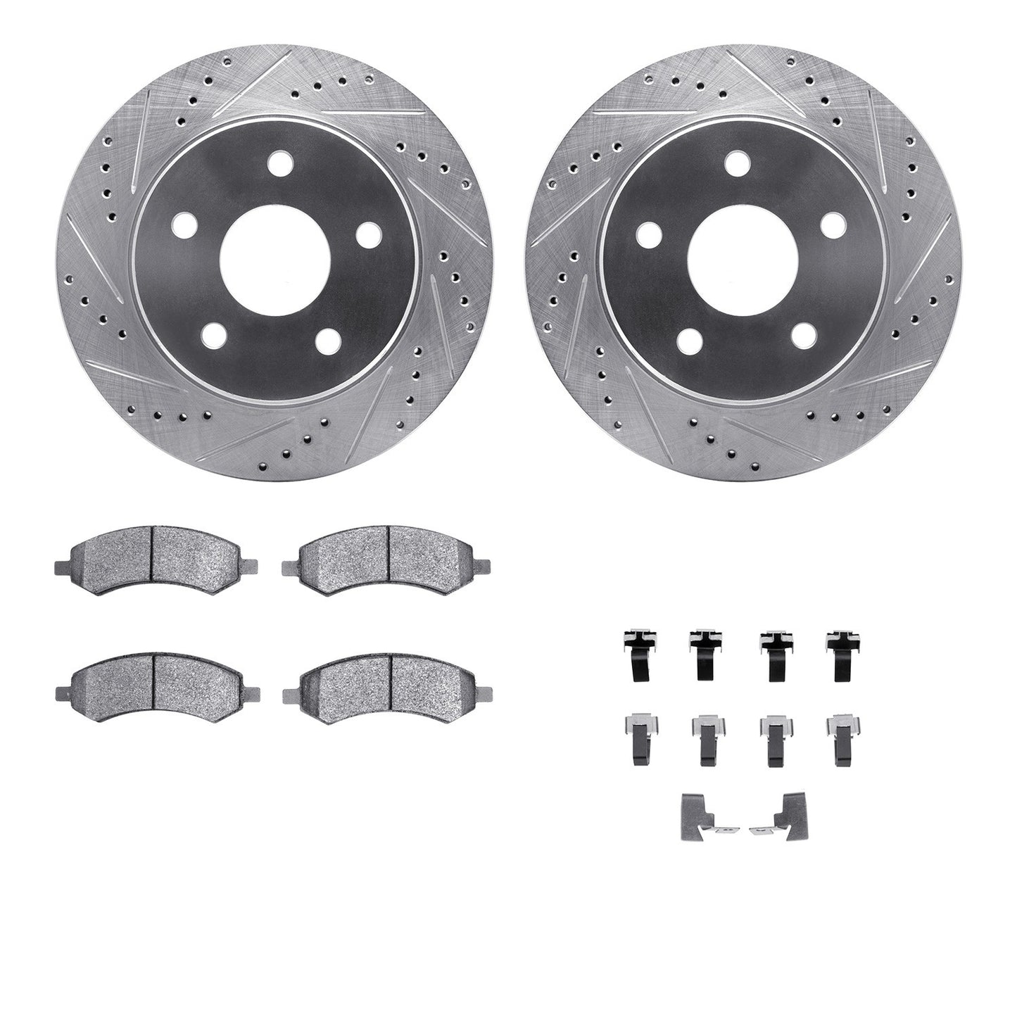 Dynamic Friction Company Disc Brake Kit 7212-40163