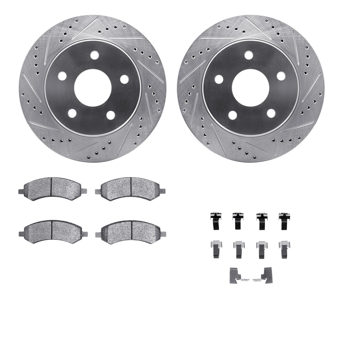Dynamic Friction Company Disc Brake Kit 7212-40163