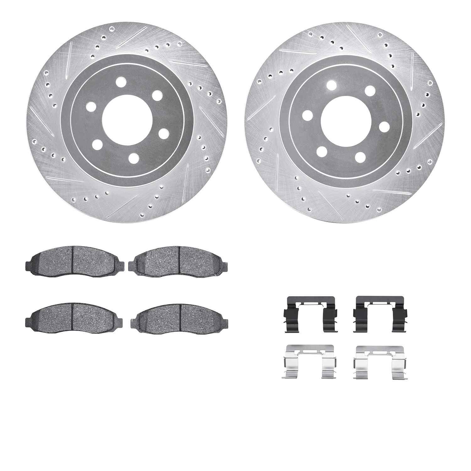 Dynamic Friction Company Disc Brake Kit 7212-40167