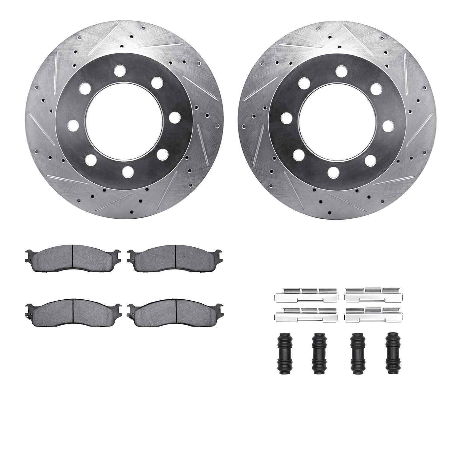 Dynamic Friction Company Disc Brake Kit 7212-40171