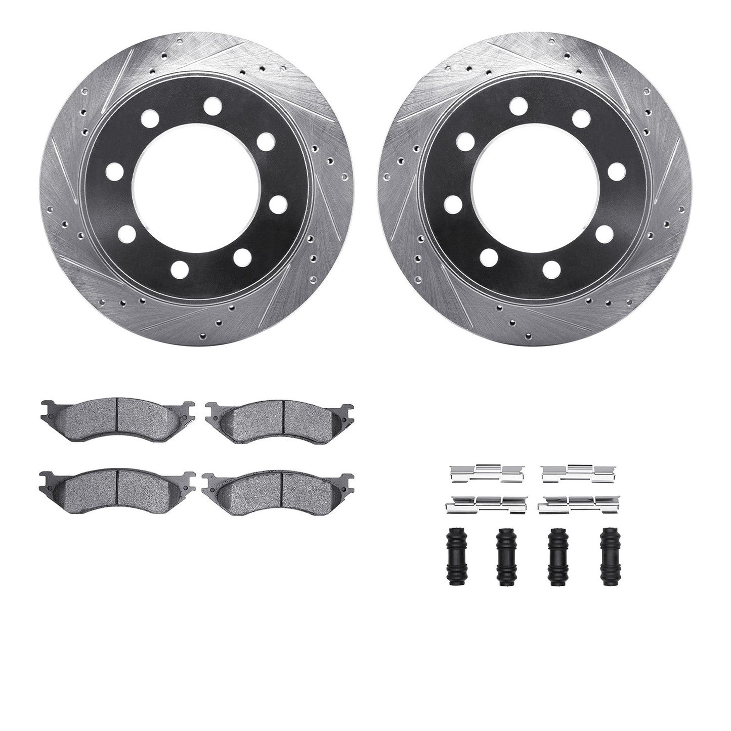Dynamic Friction Company Disc Brake Kit 7212-40172