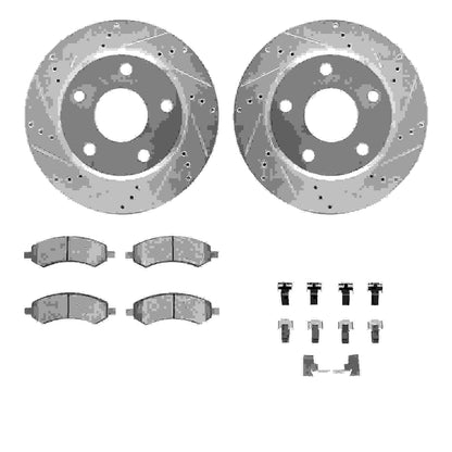 Dynamic Friction Company Disc Brake Kit 7212-40175