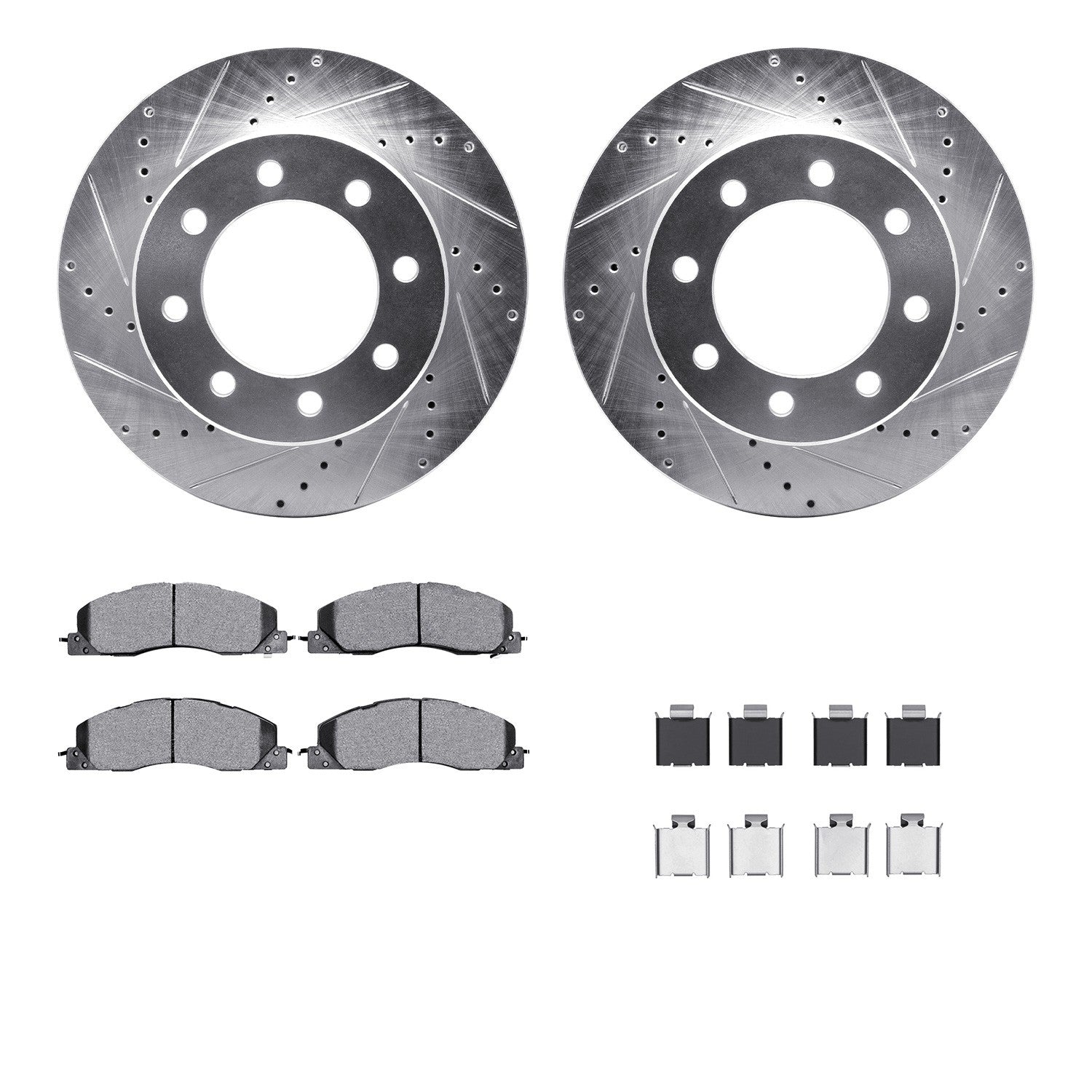 Dynamic Friction Company Disc Brake Kit 7212-40183