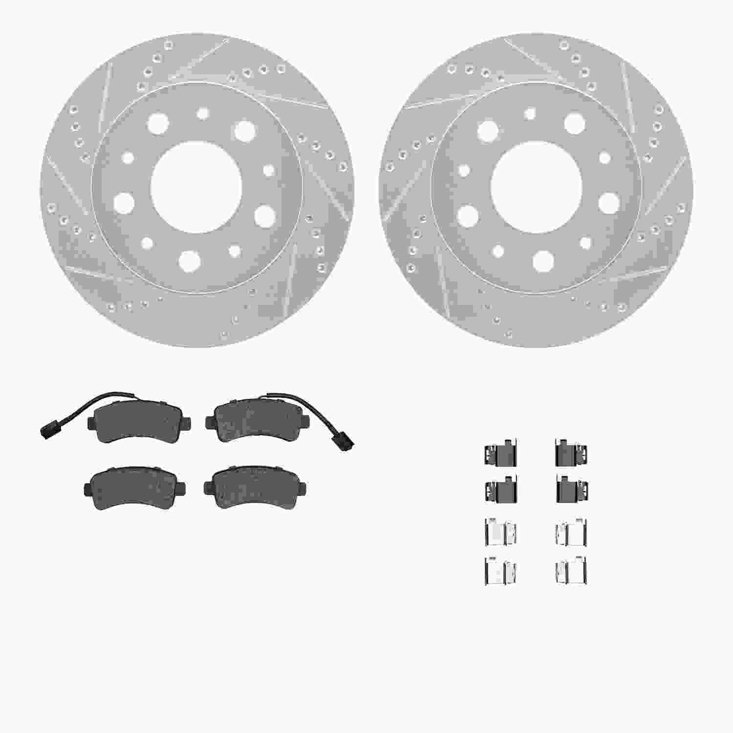 Dynamic Friction Company Disc Brake Kit 7212-40192