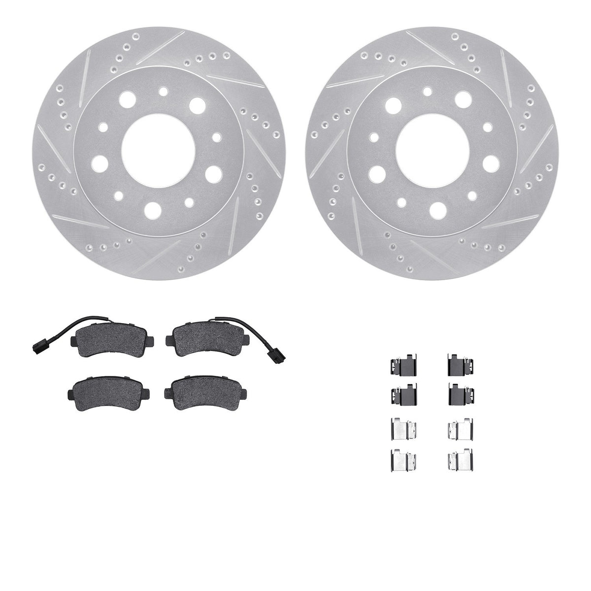 Dynamic Friction Company Disc Brake Kit 7212-40192