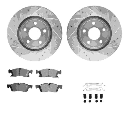 Dynamic Friction Company Disc Brake Kit 7212-42004