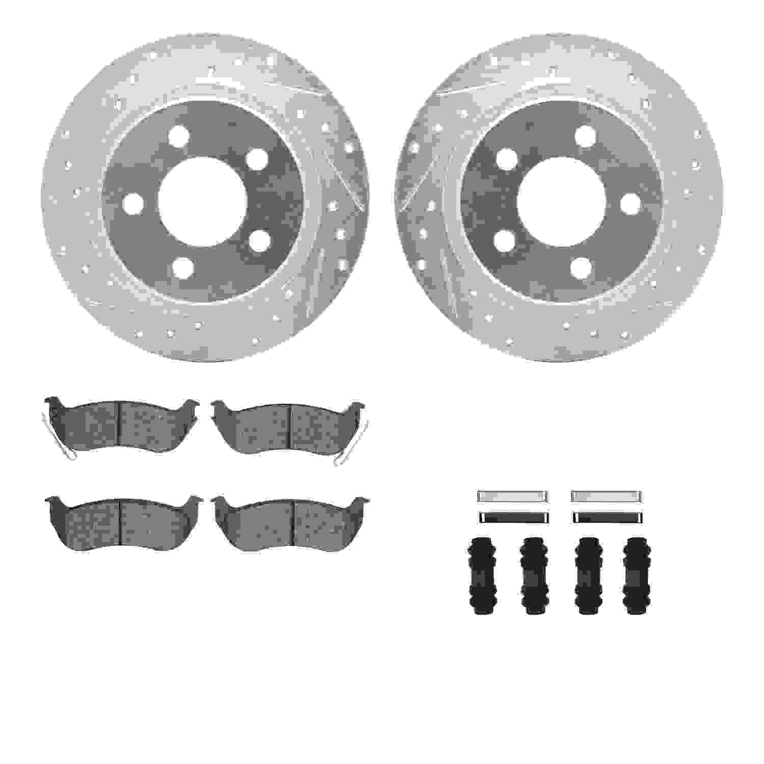 Dynamic Friction Company Disc Brake Kit 7212-42005