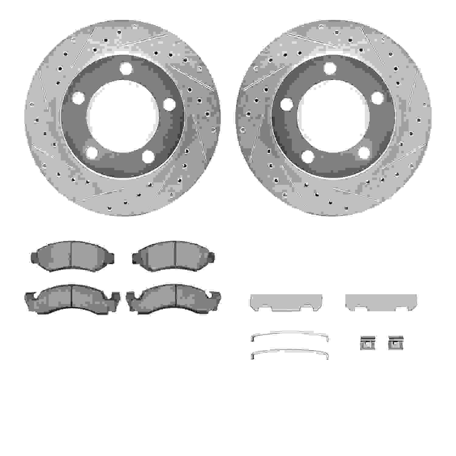 Dynamic Friction Company Disc Brake Kit 7212-42079