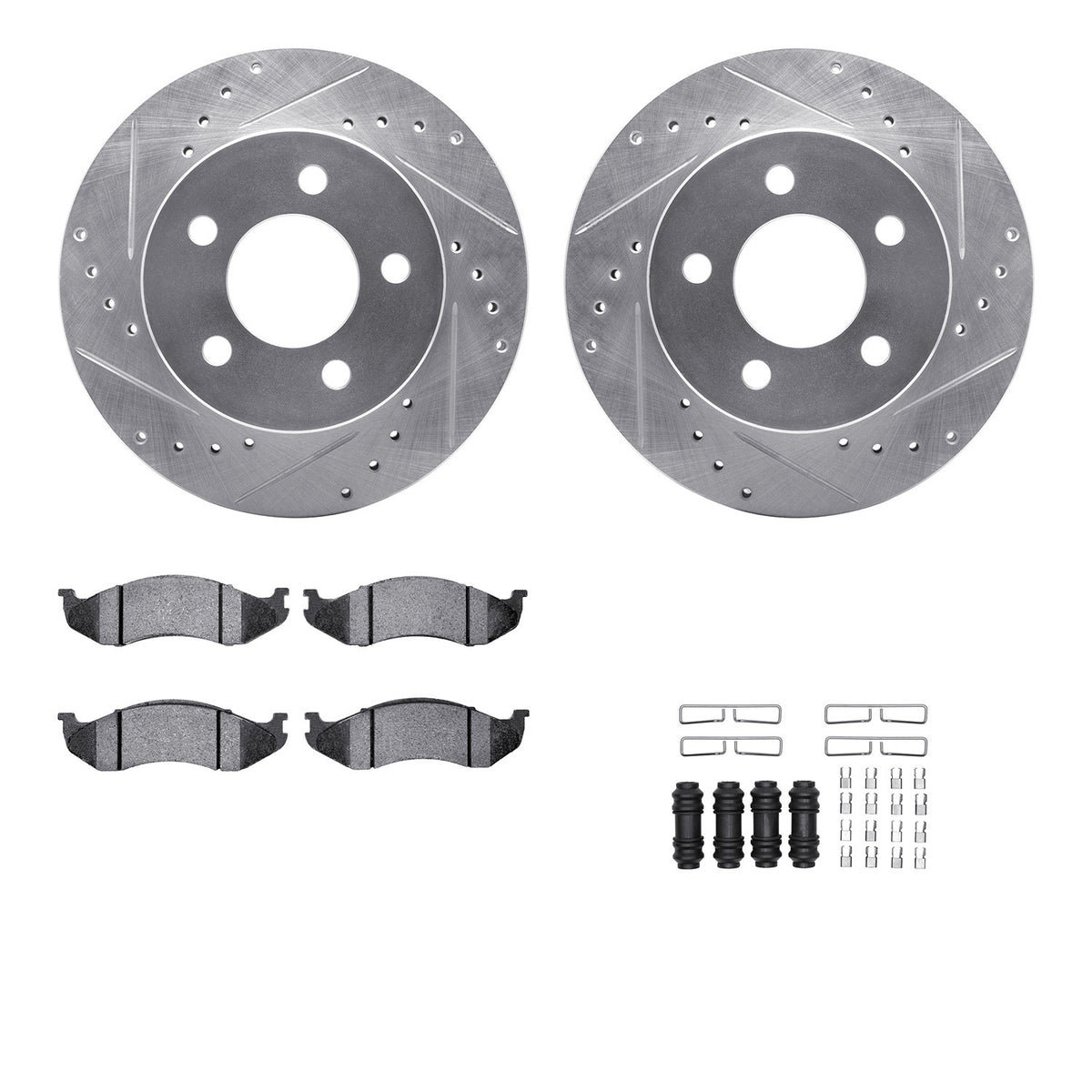 Dynamic Friction Company Disc Brake Kit 7212-42090