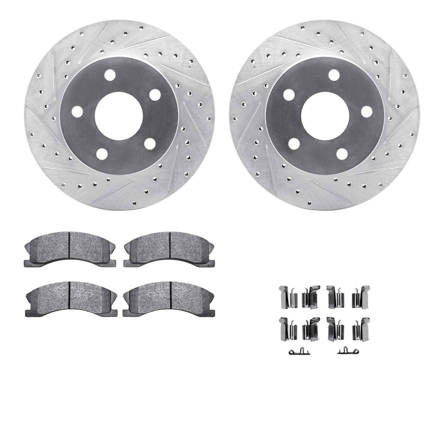 Dynamic Friction Company Disc Brake Kit 7212-42096