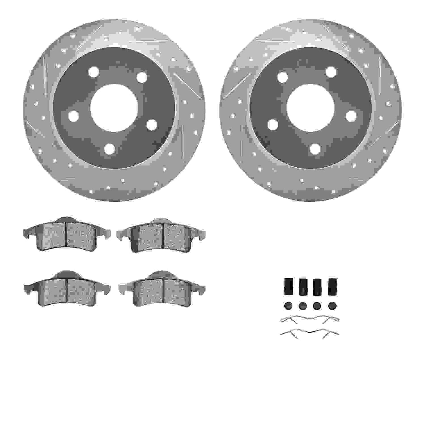 Dynamic Friction Company Disc Brake Kit 7212-42097