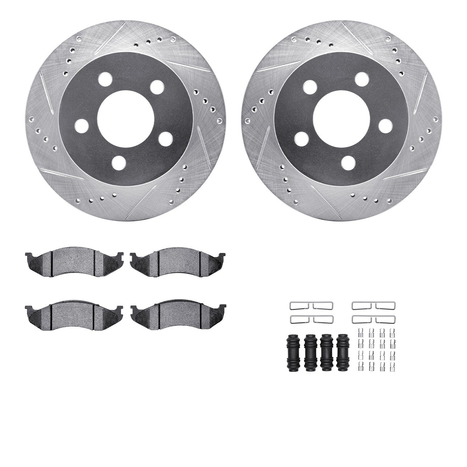 Dynamic Friction Company Disc Brake Kit 7212-42098