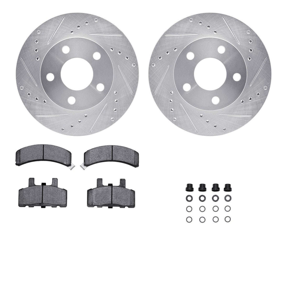 Dynamic Friction Company Disc Brake Kit 7212-47049