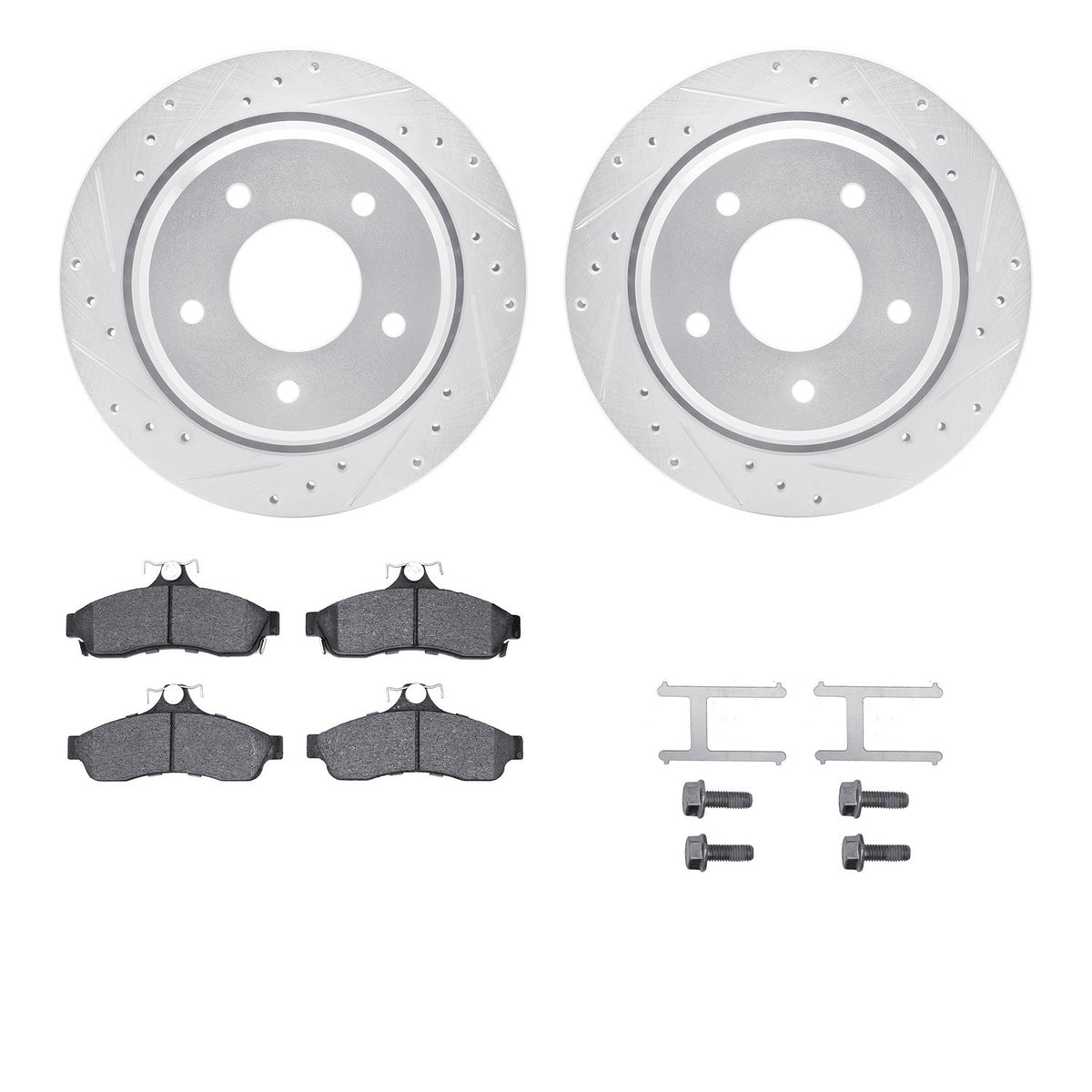 Dynamic Friction Company Disc Brake Kit 7212-47052