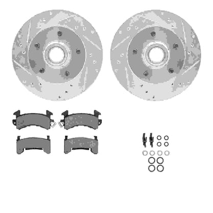 Dynamic Friction Company Disc Brake Kit 7212-47099